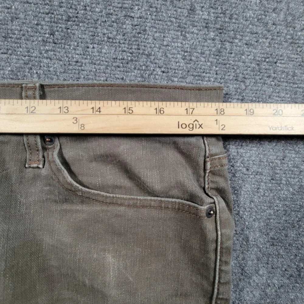 Levis 511 Jeans Mens 36x31 Gray‎ Slim Fit Stretch Denim Straight Leg Casual